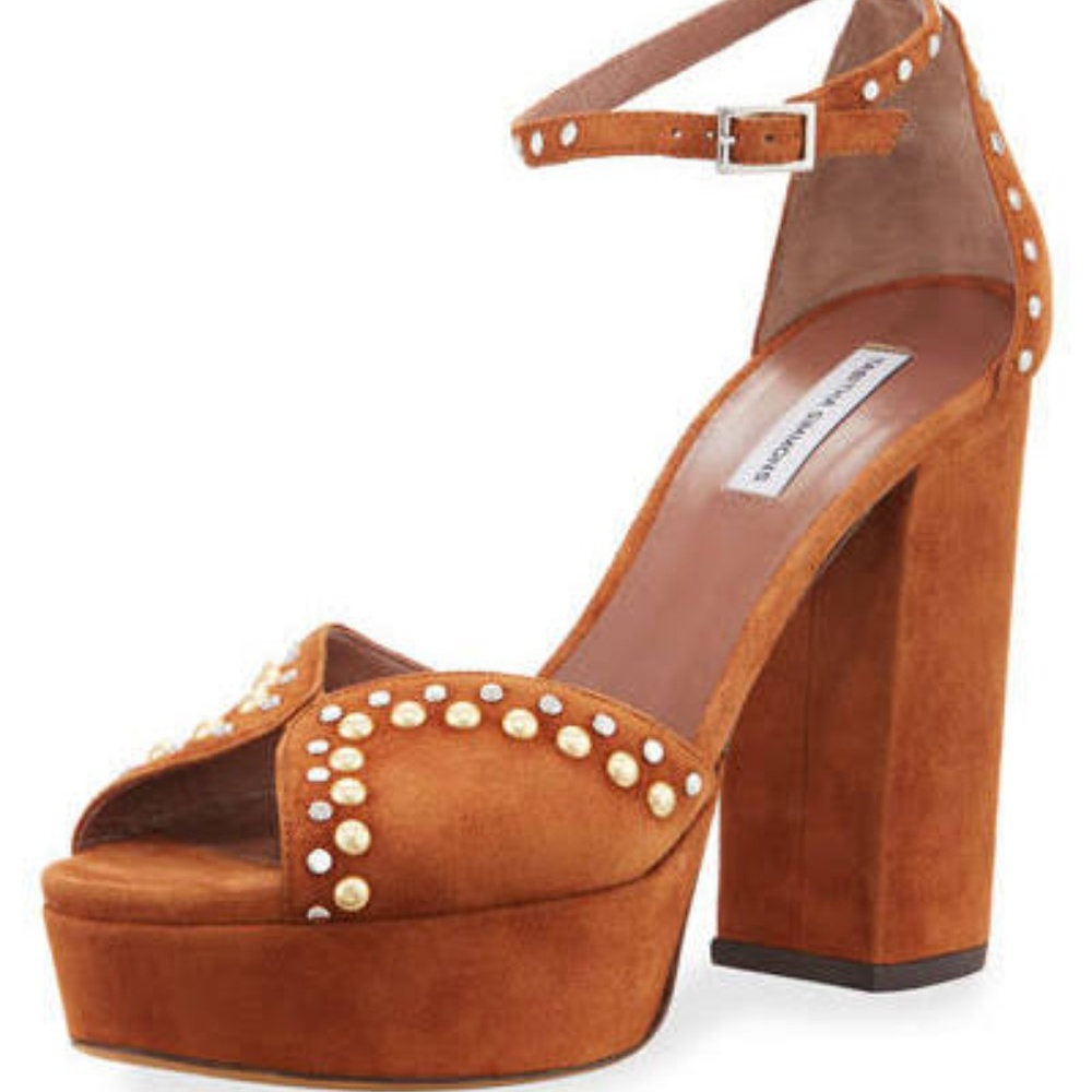 Tabitha Simmons Julieta Studded Platform Suede San